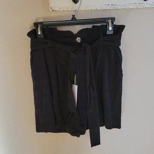 Black Paperbag shorts